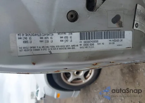 2004 Dodge Srt4 from USA, damaged, VIN 1B3ES66S74D595585